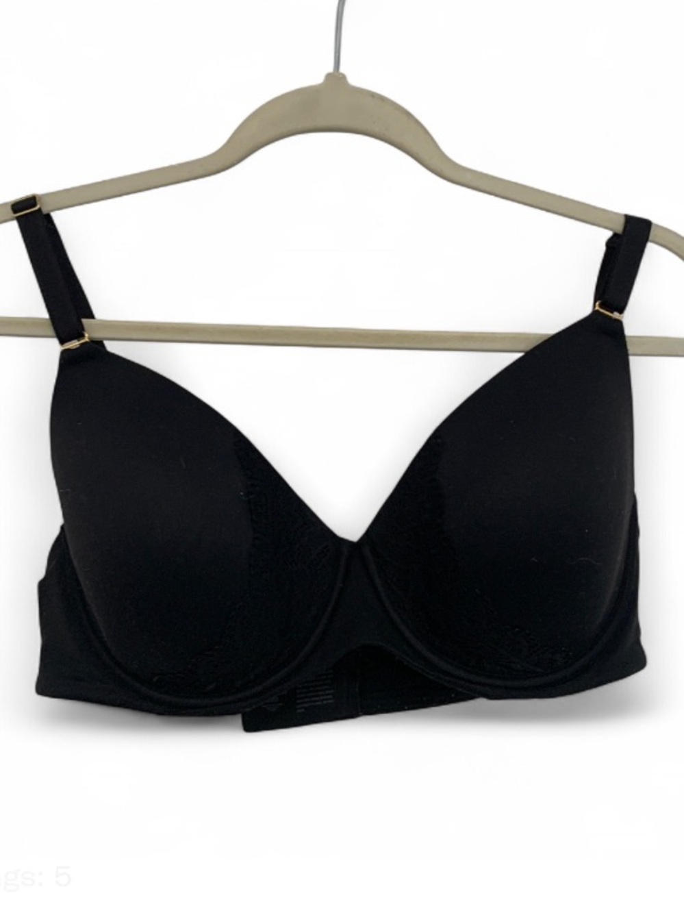 Soma Embraceable Perfect Coverage Black Bra